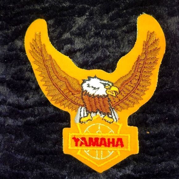 Gorgeous Vintage Yamaha Eagle Motorcycle Patch New Old Stock